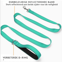 PetPetsy® Reflecterende Hondenriem met Harnashalsband