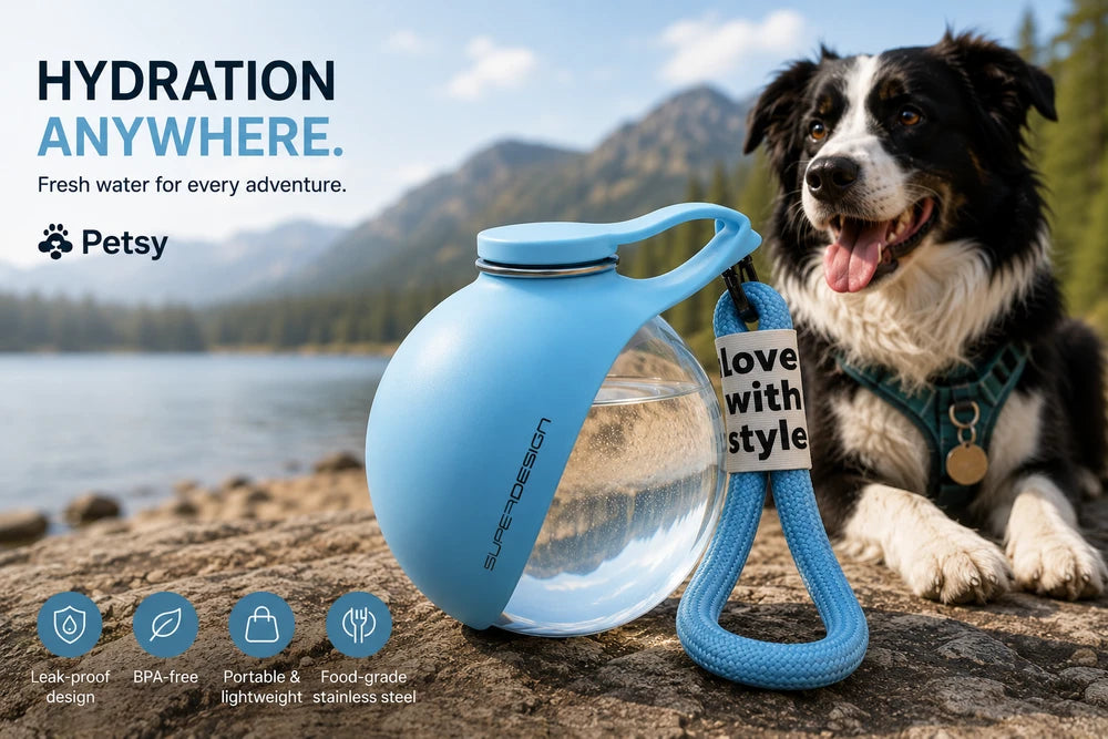 Hydration Anywhere™ | Portable Pet Water Bottle
