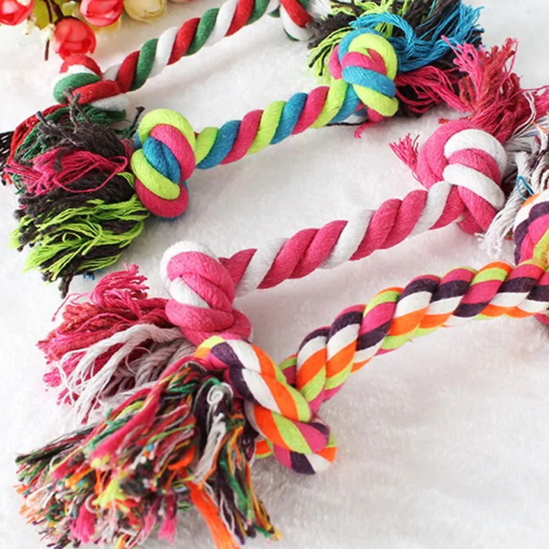 PetPetsy® PlayRope Kauw Touw Speelgoed